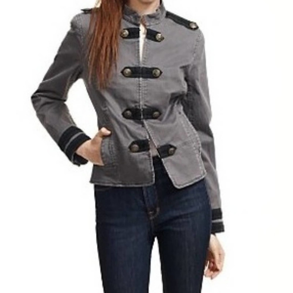 Juicy Couture Military Jacket "Sgt Pepper" in Driftwood Gray